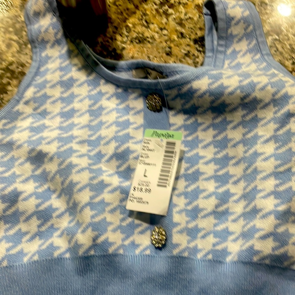 large top  shorts brand new